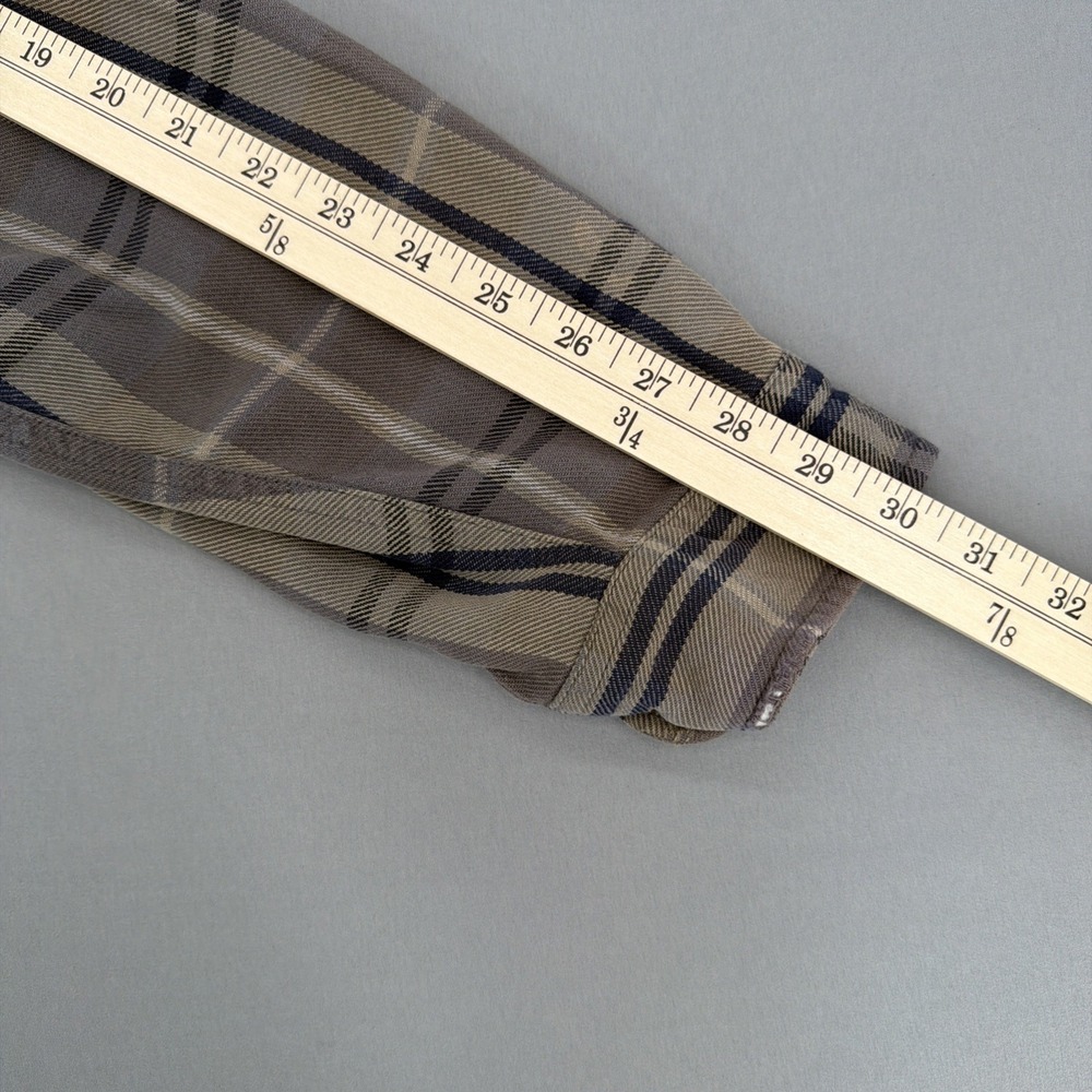 Gear 7 Flannel Shirt Men's Large Plaid Button Down Heavyweight Outdoor - Picture 9 of 9